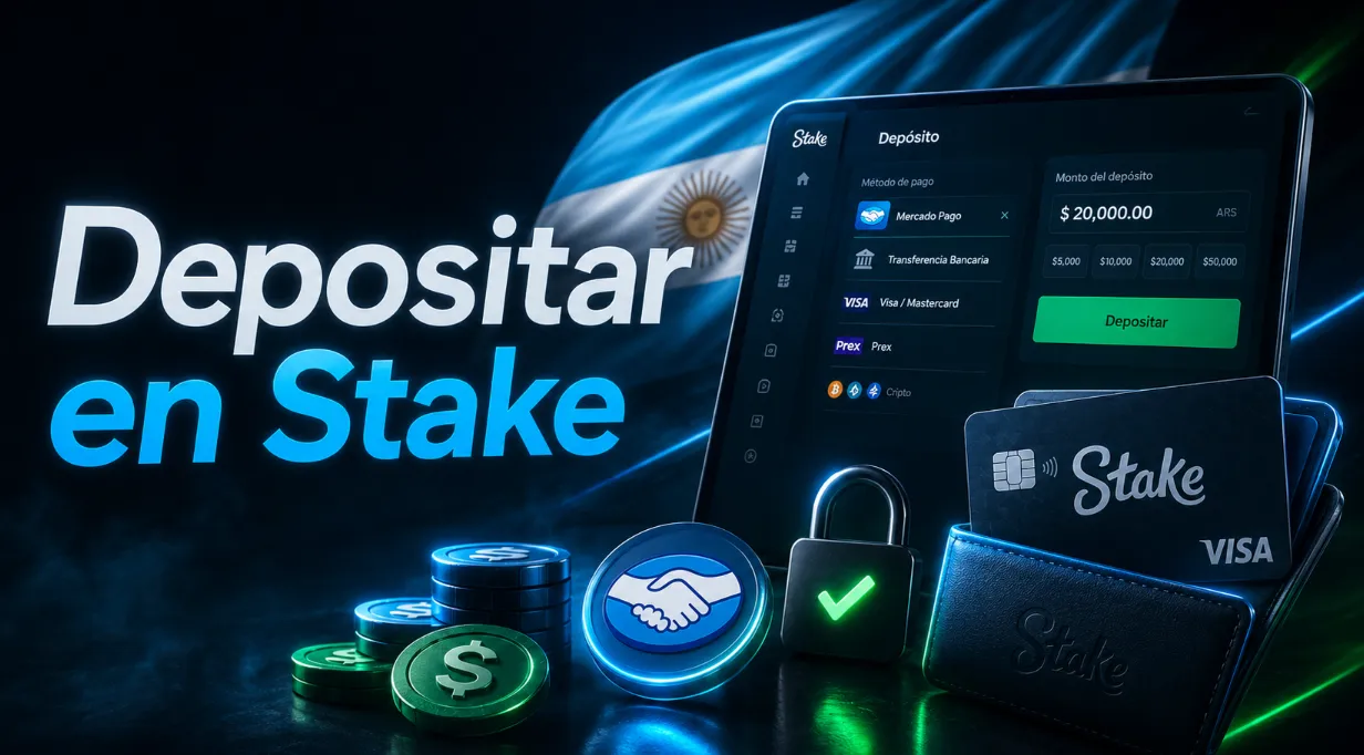 Como depositar en Stake desde Argentina