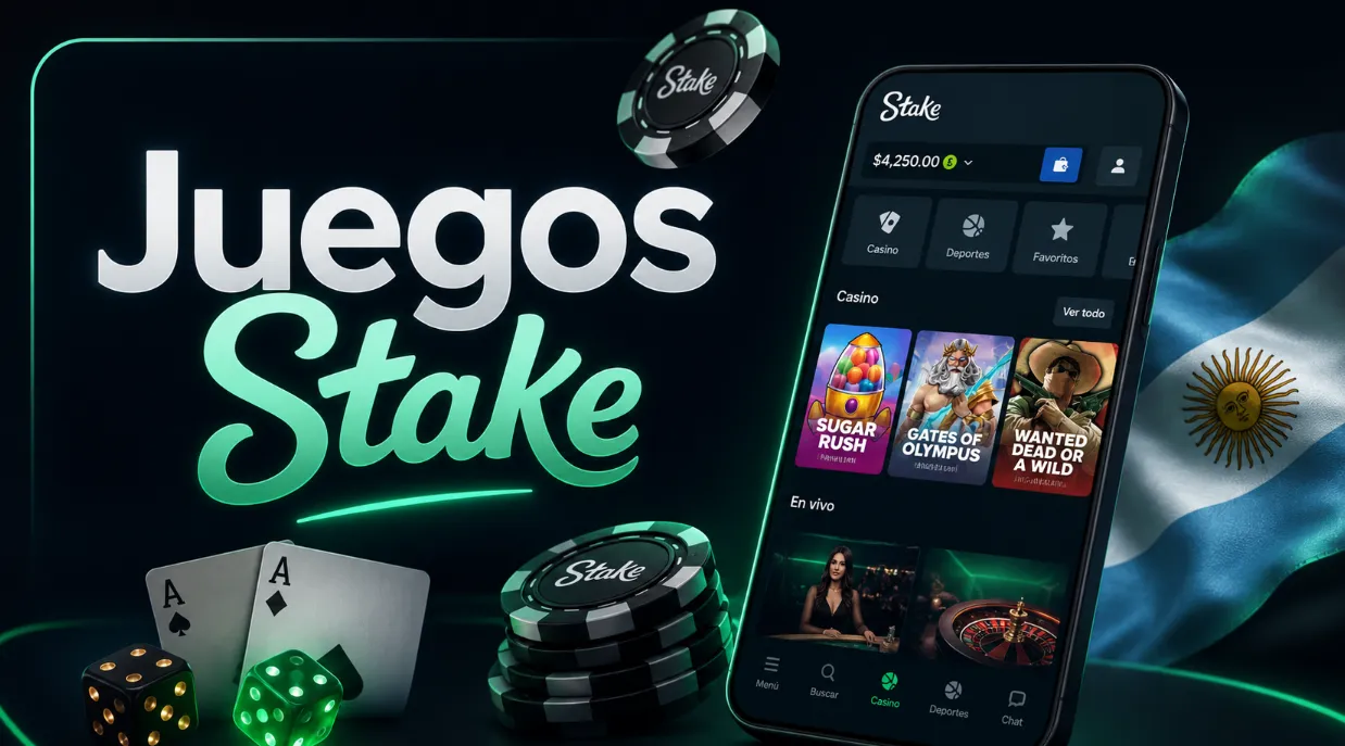 Stake Juegos de Casino en Argentina
