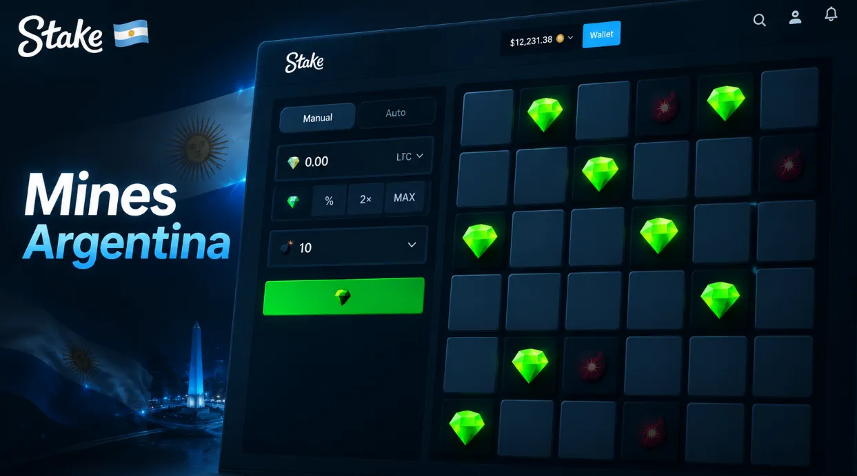 Mines Stake en Argentina para Jugar Online